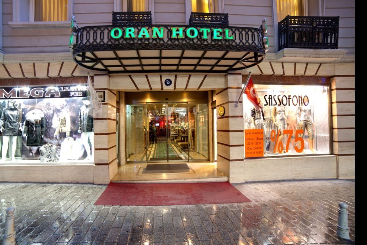 Oran Hotel Istanbul Exterior foto